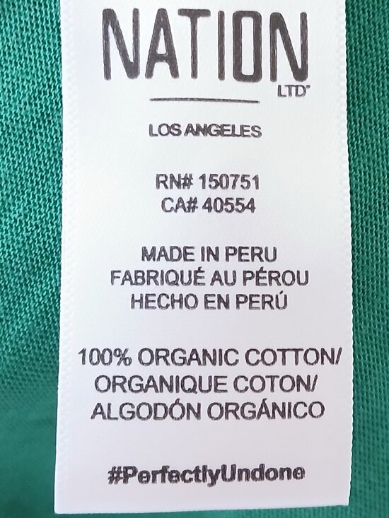 Nation Ltd Charlene Top In Verdant Green Size Large - Picture 9 of 9